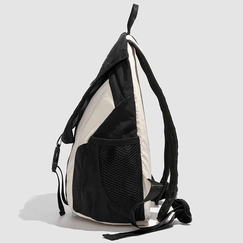 Outdoor Lightweight Travel Backpack Color Block Cycling Backpack