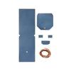 DIY Mobile Phone Bag Faux Leather Phone Pouch Craft Set Unfinished Crossbody Wallet Phone Bag for Daily Travel And Gifts