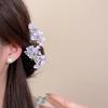 Sweet Pastel Floral Hair Clips Artificial Flower Bouquet U Pins Delicate Hair Accessories For Wedding Party Daily Hair Styling