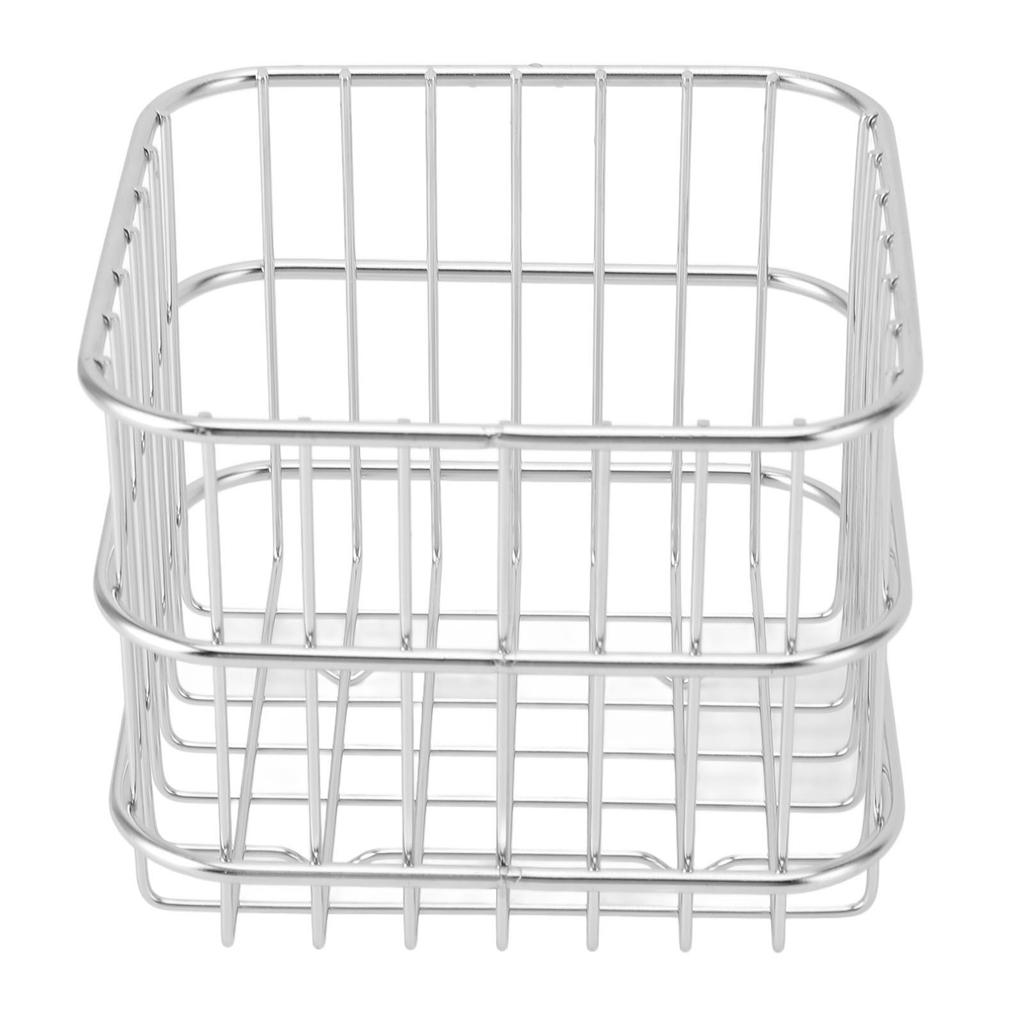 Fruit Basket 304 Stainless Steel Storage Basket Kitchen Counter Fruit Vegetable Organizer Drainer