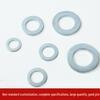 Carbon Steel Galvanized Flat Washer Ring, Round Spacer, National Standard GB97