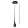 100-240V Vintage Pendant Light 1m Pendant Socket Easy Lamp Holder with Cord  Bedroom