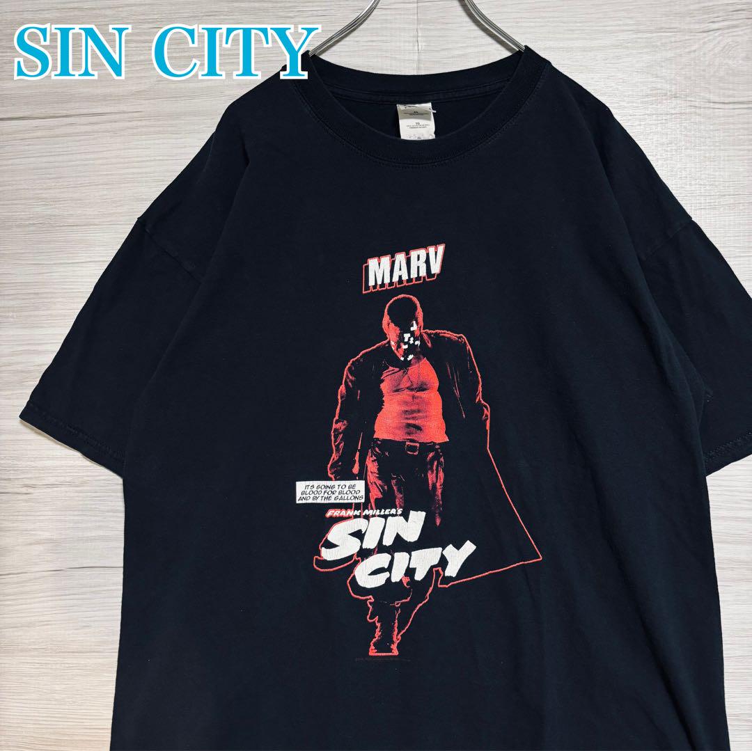 

[USED] Hard-to-find SIN CITY T-shirt, XL size, from the movie
