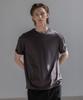 Dekkoloso Unisex Essential Regular Fit Logo Embroidered Short Sleeve T-Shirt [Charcoal]