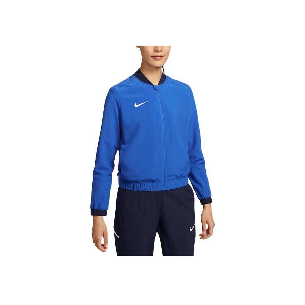 Nike Dri-Fit Lightweight Fashion Versatile Sports Jacket Women Jackets Royal-Blue IB8901-450