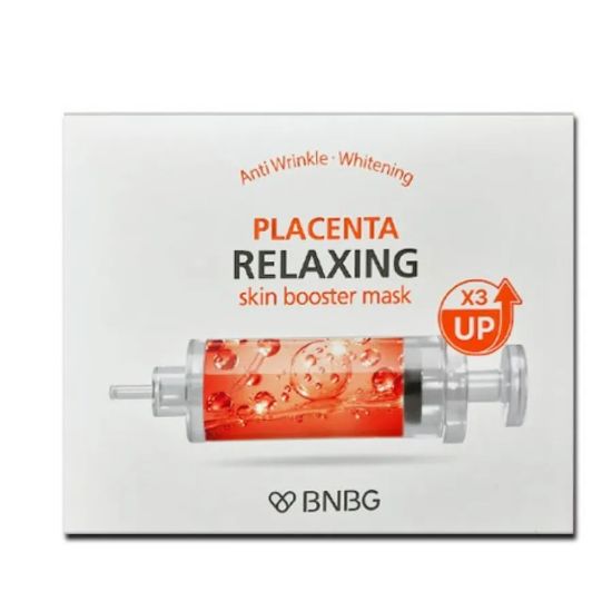 a0665 BNBG Маска-бустер для кожи (30 мл × 10 шт.) PLACENTA RELAXING