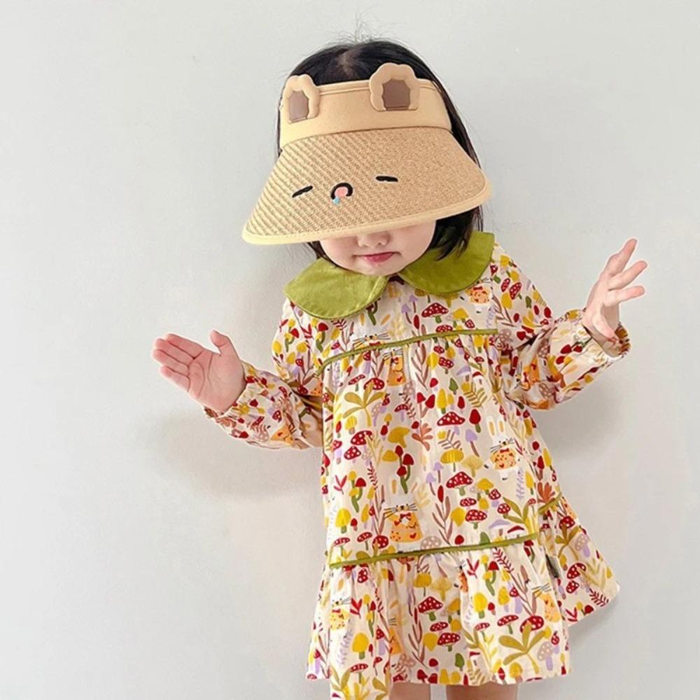 Adjustable Sun Visor Hat UV Protection Sunscreen Cap Lovely Empty Top Cap  Outdoor