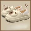 Waterproof Shoes and Slippers for Women's Indoor Home, Warm and Quiet with Velvet Cotton