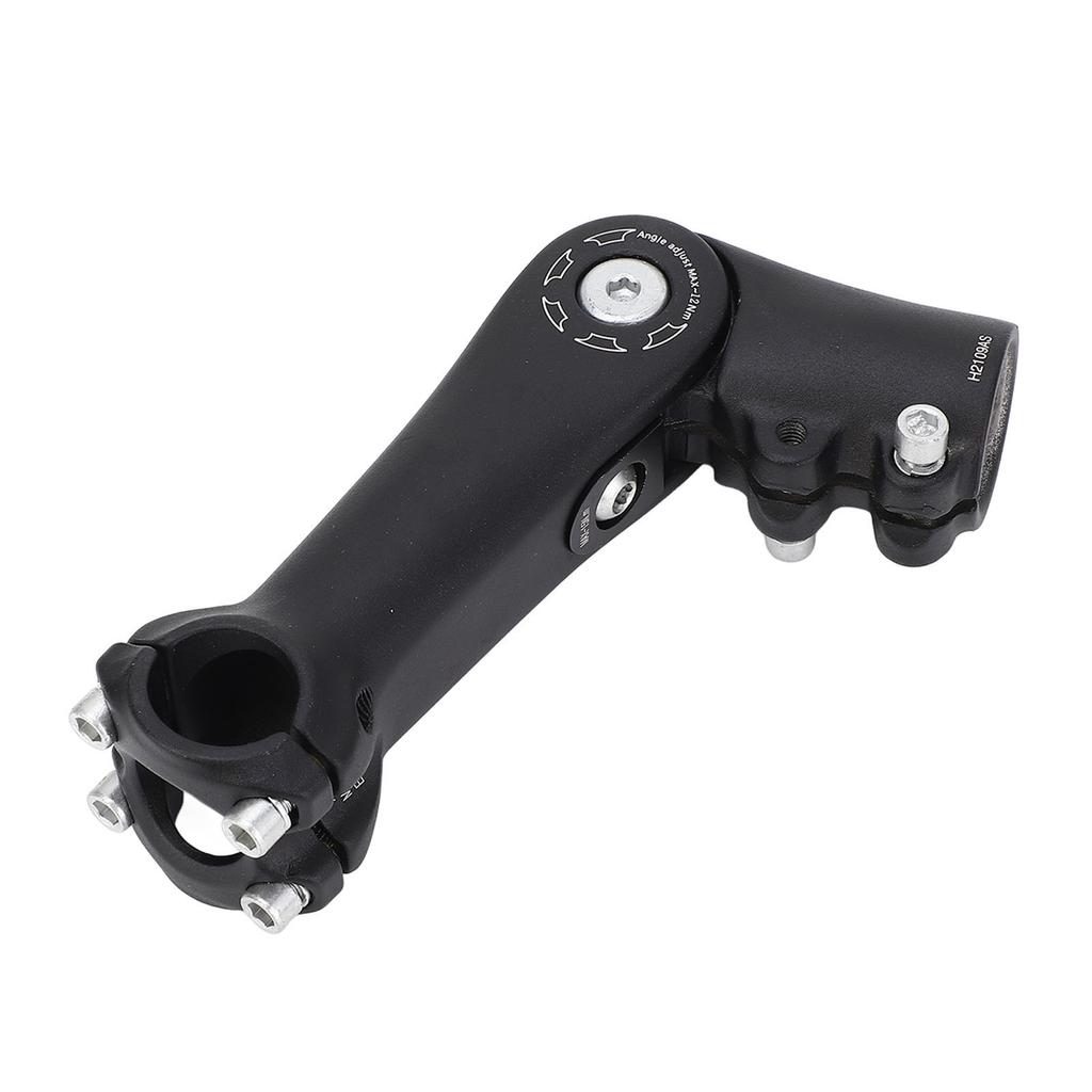 Adjustable Bike Stem 90 Degree Aluminum Alloy Bike Handlebar Riser Extender for Mountain Bikes