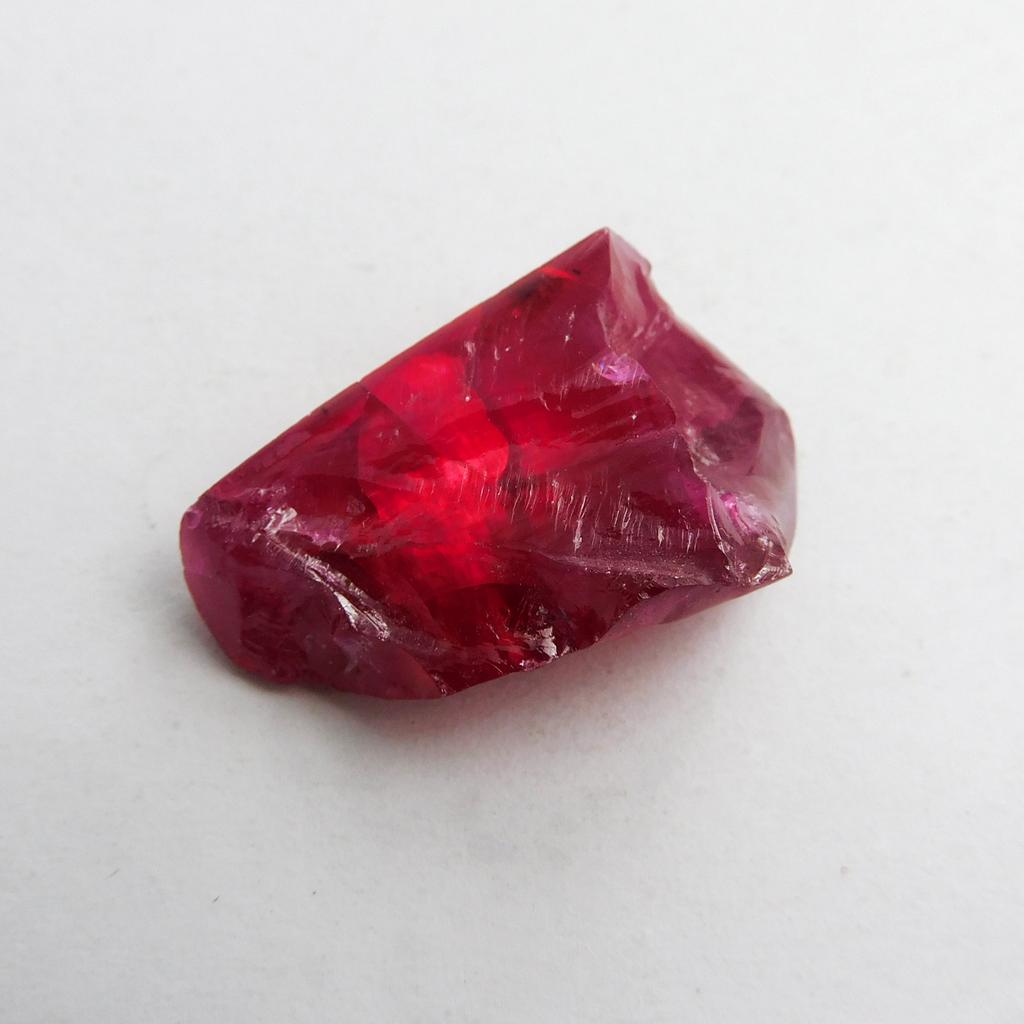 Ruby Rough CERTIFIED Red 49.25 Ct Natural Uncut Huge Size Loose Gemstone P-1043-Sa