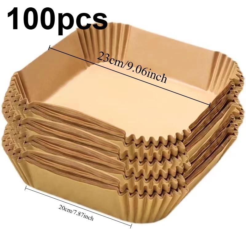 Papír do vzduchové fritézy Aerogrill Pergamenový papír pro vložku vzduchové fritézy Pečicí papír Vzduchová fritéza Příslušenství ke fritéze Nástroj na pečení