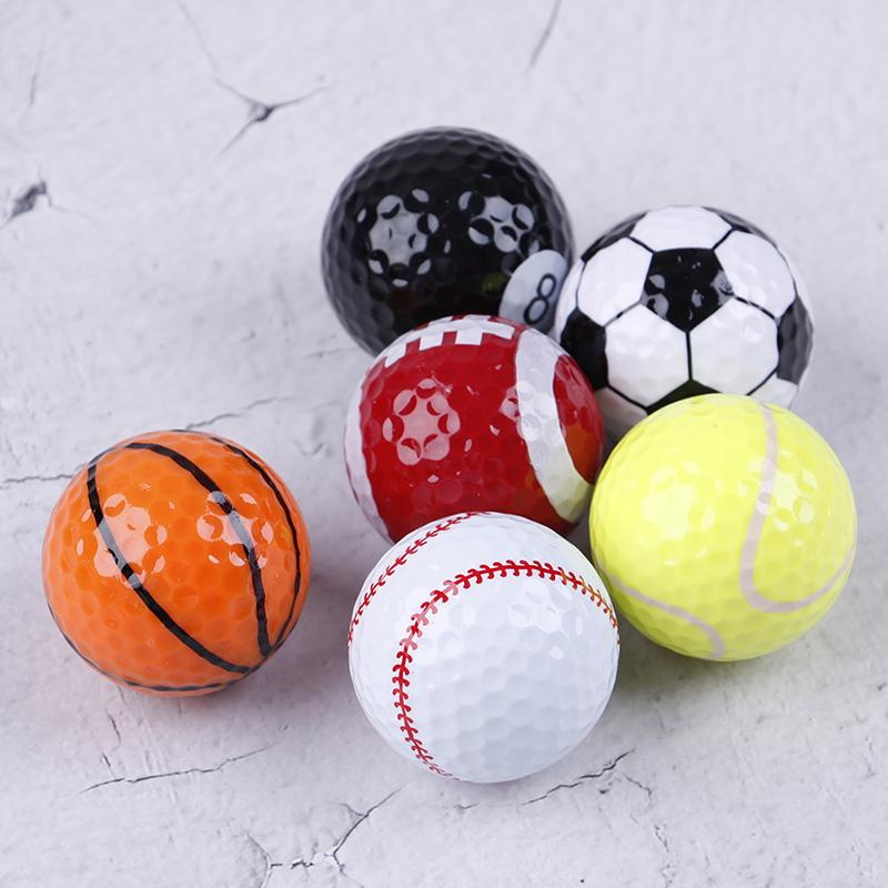 Golfbälle Golfausrüstung Fußball Basketball Tischtennis Baseball 6 Stück/Set