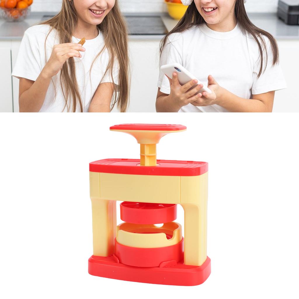 Button Maker Machine Easy To Use Pin Badge Button Maker Press Machine for Kids Red