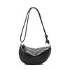 Fashion Solid Color Bag For Women With Dumpling Shaped And Card Pocket For Daily Use