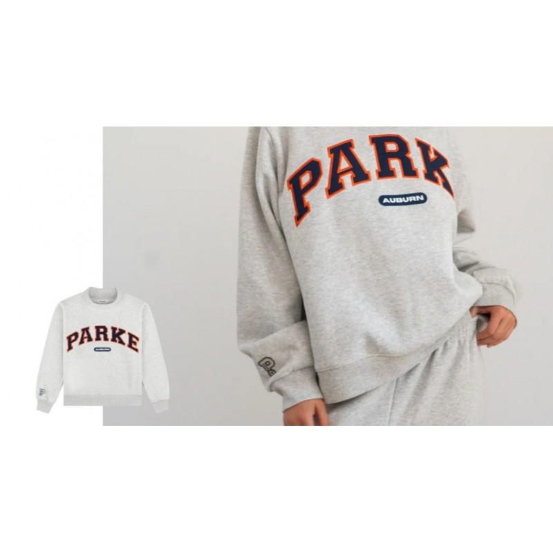 Womens Loose Fit Crewneck Sweatshirt Cotton Embroidered Casual Top Students