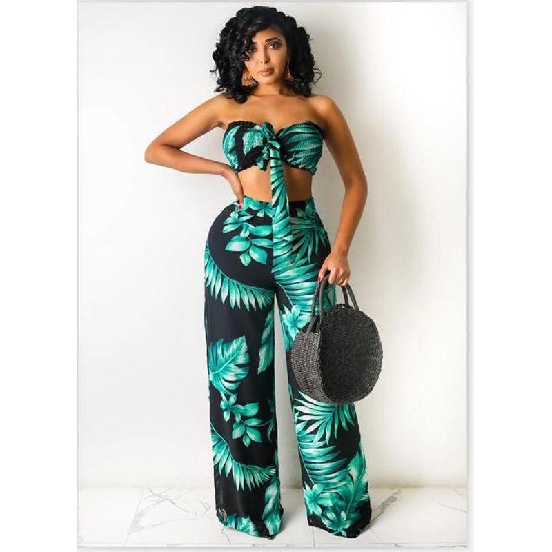 

New Travel Wide Leg Trouser French Sets Straight-leg Loose Pants French Suit black S