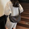 Large Capacity Shoulder Bag Women's Crossbody Bag Sports Dumpling Bag