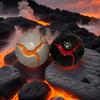 Volcano Flash Elastic Stress Relief Ball - Outdoor Decompression Toy for Kids