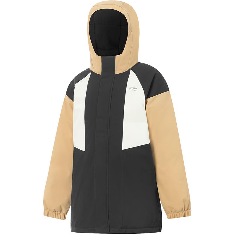 Li-Ning Youth Boys  Reflective Water-Repellent Down Jacket 140