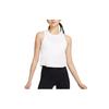 One Classic Dri-FIT Solid Color Logo Comfortable Casual Sleeveless Tank Top Women Tops White Black FN2846100