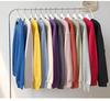 Unisex Crewneck Sweatshirt - Loose Fit for Spring and Autumn, Solid Color, Long Sleeve, Trendy and Versatile.