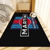 M-Martini Racing logo Dywaniki do pokoju Zmywalne Antypoślizgowe Dywanik podłogowy pod sofę do salonu Krzesła Dywanik obszarowy Kuchnia Alfombra