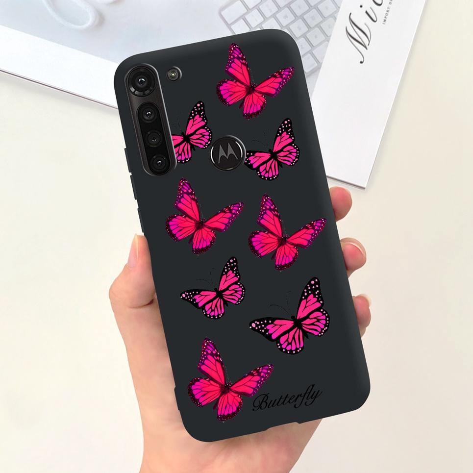 Für Motorola Moto G8 Power / G9 Power / G9 Play Rückabdeckung Coole Cartoon Mode Handyhülle Weiches Silikon Hülle MOTOG8 Power Etui