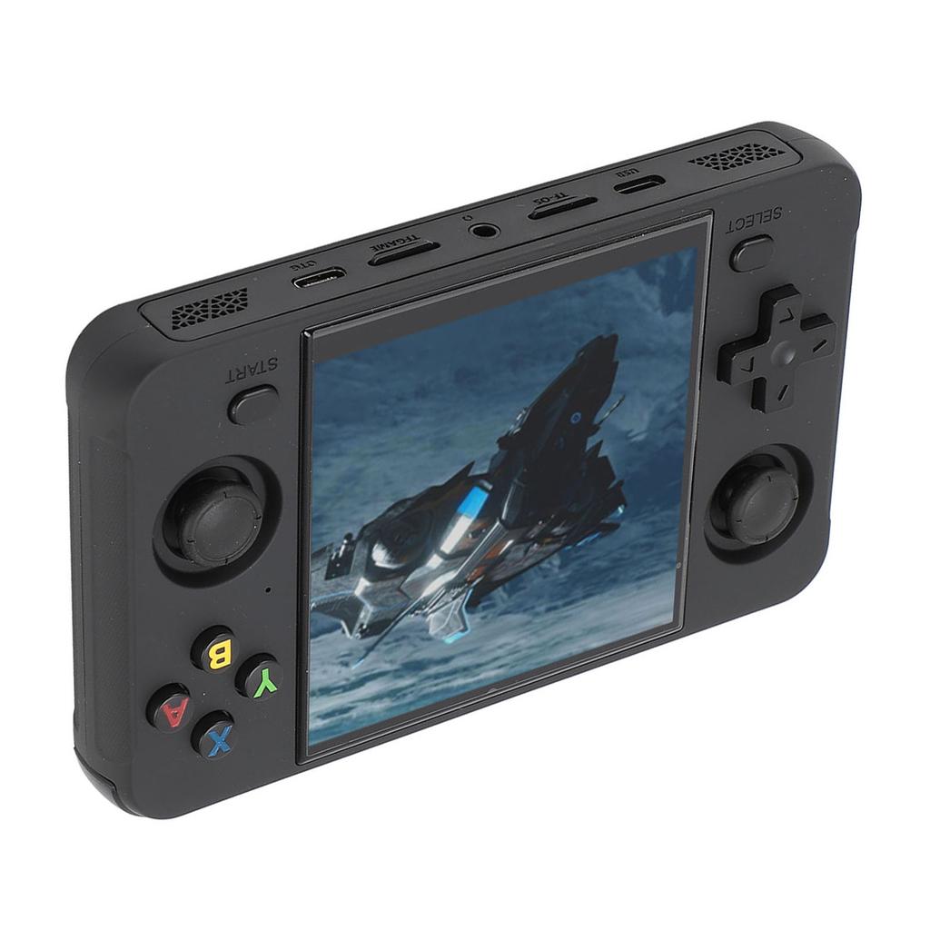 Handheld Retro Game Console 4 Inch IPS Screen Open Source Portable Video Game Console with 2 Small M