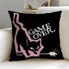 cartoon character Emily the Cool Strang Cushion Cover Soft  EasyWash Pillow Case  Versatile for Couch Bed Travel and Office