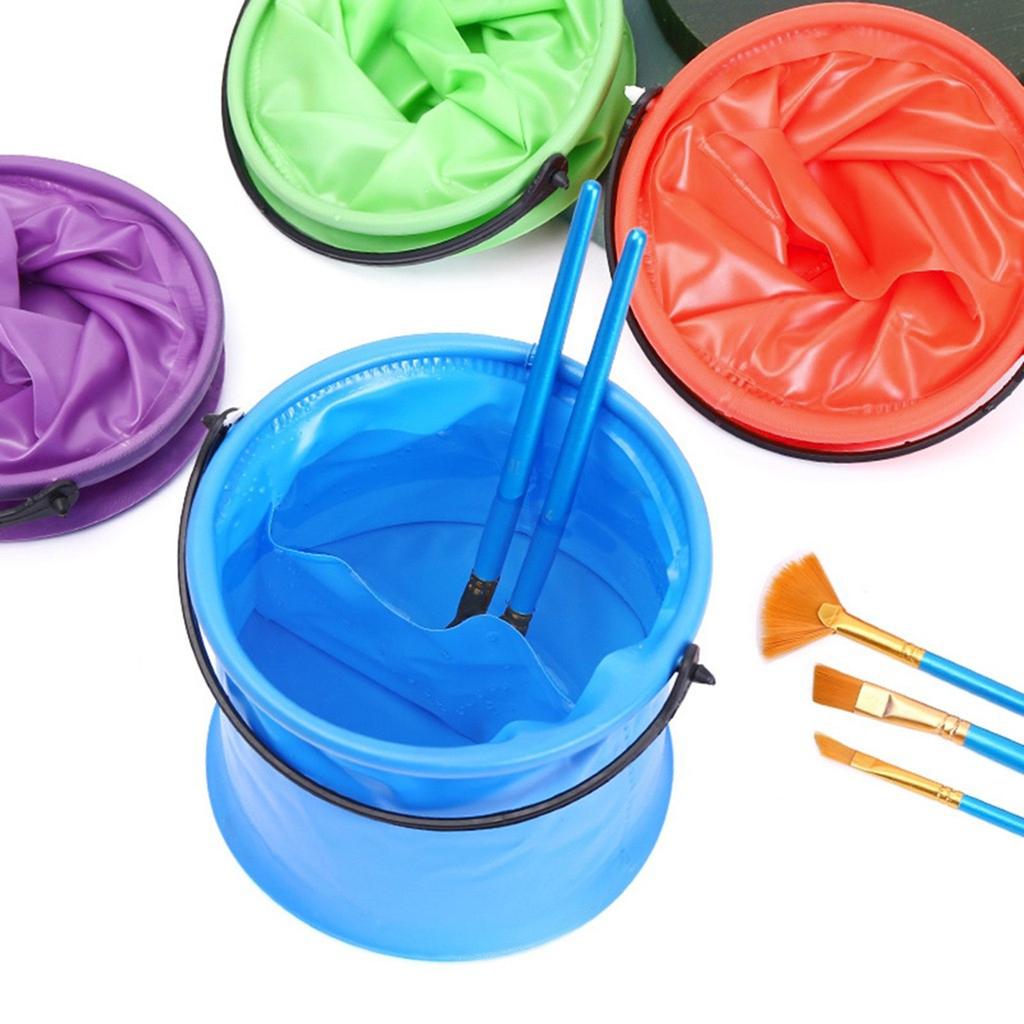 Malířský štětec Myčka Kids Outdoor Fishing Skládací multifunkční kbelík na vodu