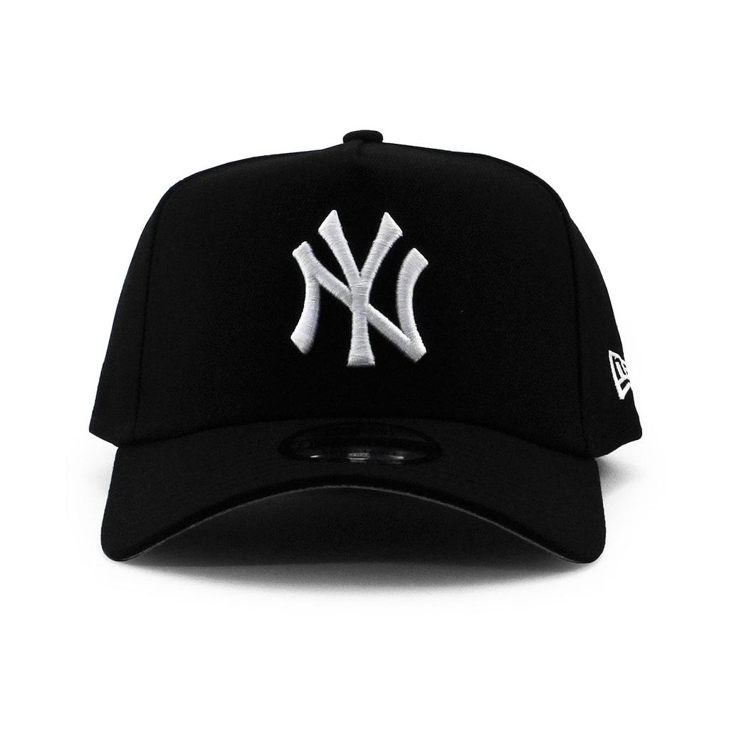 New Era 9FORTY SNAPBACK CAP 940 MLB NFL NBA MLS Snapback Free New York Yankees A-FRAME A-FRAME (JP, Alphabet, Size, (Black/White)) [Used]