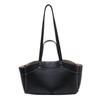 Brand Women's Shoulder Bag, Brown Retro-style Fashion Tote Bag New Luxury Designer Shoulder Bag Shiny Leather Large Bucket Bag