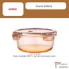 Glass Fresh-Keeping Box, Microwave Oven Heating Special Bento Box, Lid Lunch Box