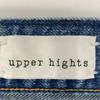 upper hights 188201502FLW FLOW Cobalt Cotton Zip Fly Wide Straight Denim Pants Bottoms 25 blueUsed