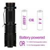 UV LED Portable Flashlight 395nm Black Light Wavelength Violet Flashlight Pet Urine Scorpion Feminine Hygiene Detector Torch