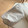 Korean ins polka dot love lipstick bag, high-value girl, hand-held makeup bag, large-capacity liner storage bag