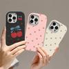 Cute Cherry Bow Case for OPPO Reno 13F 12F 11F 5G 7 4G 5 6 Lite 8 A78 A98 A58 5G A38 A18 A17 A16 A15 A57 A77 A5 A9 2020 Cover