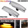 2x Amber Dynamic LED Front Side Marker Turn Signal Light Lamp For Land Rover Range Rover Sport L320 Discovery 3/4 Freelander 2