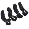 Buckle Car Roof Rack Luggage 4PCS 250 Kg 300x2.5cm 9.8ft Black
