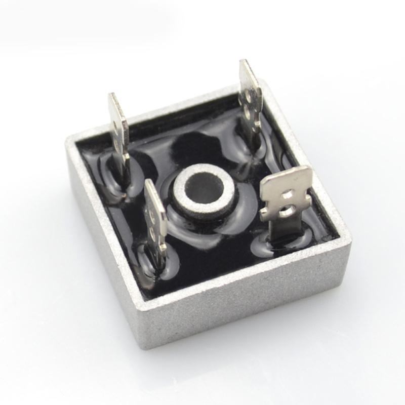 

Міст випрямляча KBPC5010 З монтажним отвором 50А 1000В Високої потужності Цифровий Сигнал Металевий Корпус