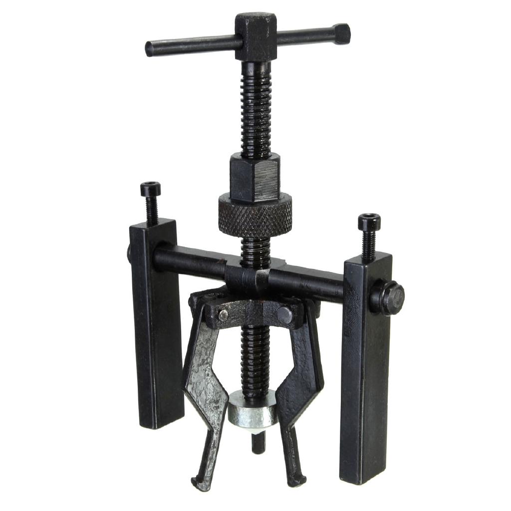 3-Jaw Inner Bearing Puller Tool Kit Inner Hole Bearing Pull Maintenance For 12~38mm Bearings Black
