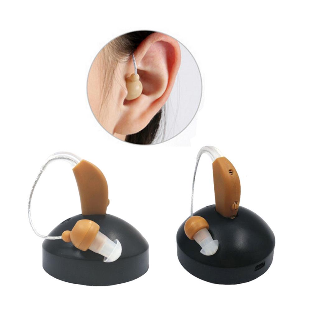 Rechargeable Low-Frequency Noise Reduction Hearing Aid Earphone - English Overseas Version