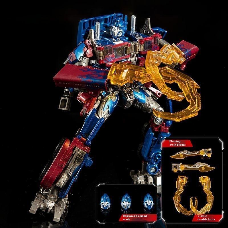 Transformation Robot Toy Car Commander Action Figure AOYI BMB Deformation Truck Head Alloy Edition Anime Model Toy For Kids Gift