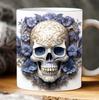 3D Skull Skull Ceramic Coffee Mark Cup Tea Cup Halloween Gift Horror