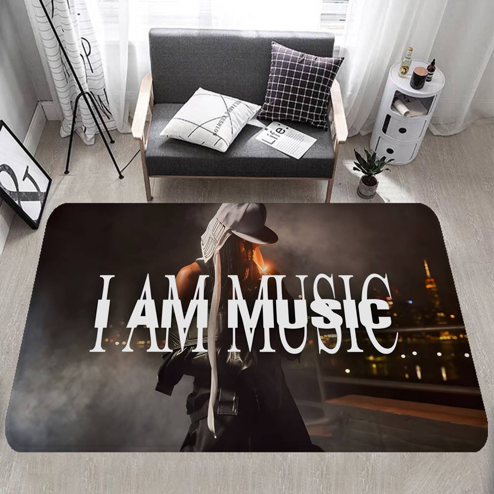 O-Opium Rap Door Mat Nordic Style Bedroom Living Room Doormat Home Balcony Anti-Slip Alfombra