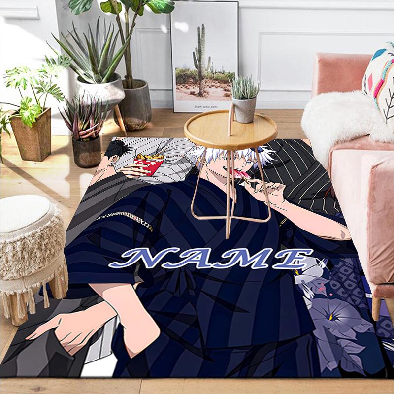 Custom 1Pc Anime Characters Poster Rug Office Carpet Indoor Outdoor Entrance Doormat Nonslip Soft And Comfortable Living Room D29159