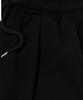 ANALOG MOOD Soft Plain Pintuck Cotton Shorts (Black)
