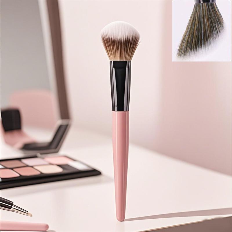 Soft Bristles Blush Brush For Cheeks Portable Powder Blush Face Contour Makeup Tool For Women Girls Beginners Make Up Tools