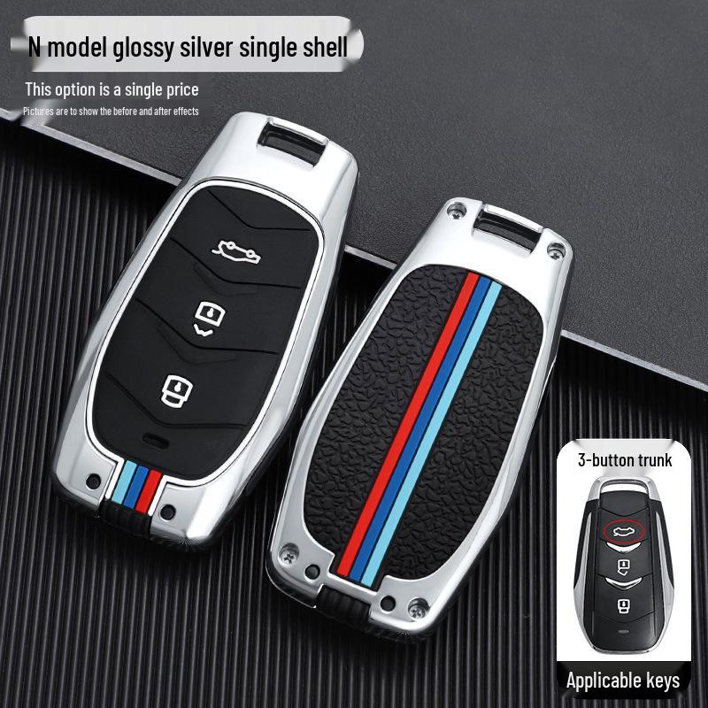 Elegant 2022 Dongfeng Fengguang 580 Key Cover for Women – Premium Protective Case with Stylish Buckle Ornaments