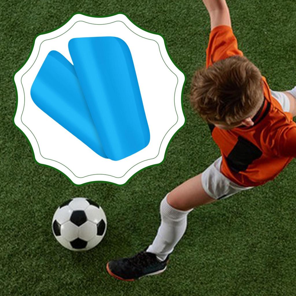 Football Shin Guards, Soccer Leg Protection Accessories And Adults, Lightweight,